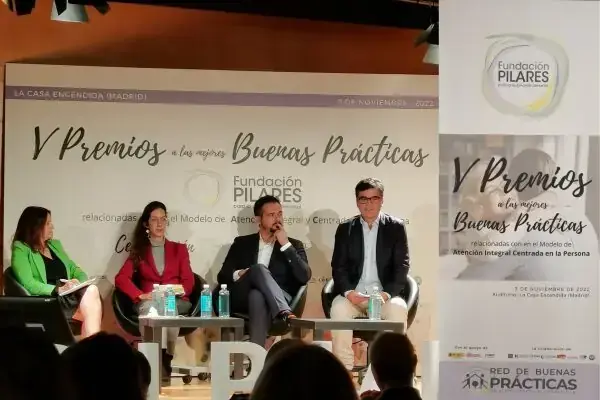 Panel discussion at the Fundación Pilares Best Practice Awards