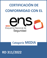 Distintivo di certificazione ENS di categoria media, RD 311/2022