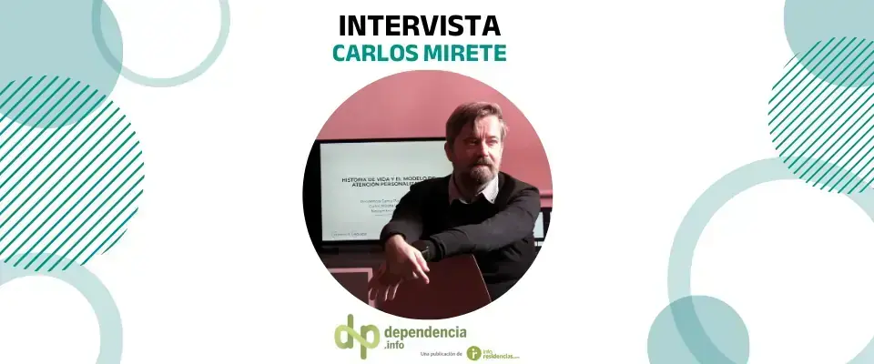 Grafica dell'intervista a Carlos Mirete per dependencia.info